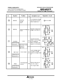 浏览型号M62465FP的Datasheet PDF文件第8页