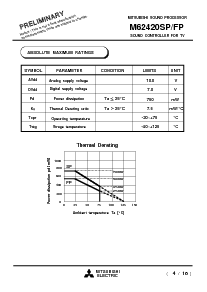 浏览型号M62420的Datasheet PDF文件第4页