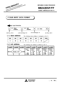 浏览型号M62420的Datasheet PDF文件第9页