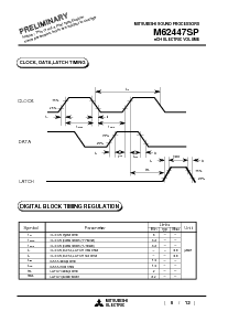浏览型号M62447SP的Datasheet PDF文件第5页