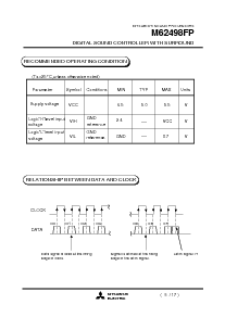 浏览型号M62498FP的Datasheet PDF文件第5页