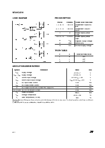 浏览型号M74HC4316RM13TR的Datasheet PDF文件第2页