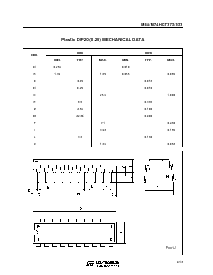 浏览型号M74HCT373C1R的Datasheet PDF文件第9页