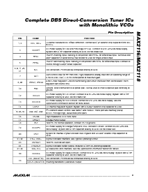浏览型号MAX2116EVKIT的Datasheet PDF文件第9页