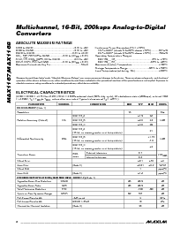 浏览型号MAX1167BEEE的Datasheet PDF文件第2页