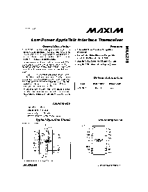 浏览型号MAX216CWN的Datasheet PDF文件第1页