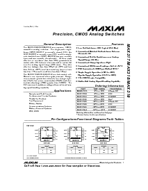 浏览型号MAX318CPA的Datasheet PDF文件第1页