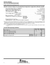 浏览型号MAX232IDW的Datasheet PDF文件第2页