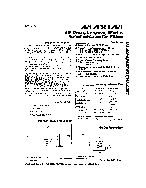 浏览型号MAX297CPA的Datasheet PDF文件第1页