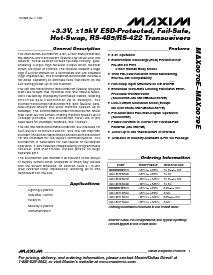 浏览型号MAX3074EESA的Datasheet PDF文件第1页