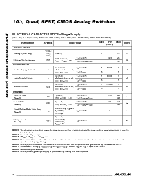 浏览型号MAX313C/D的Datasheet PDF文件第4页