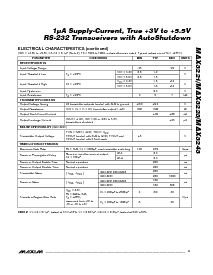 浏览型号MAX3221CAE的Datasheet PDF文件第3页