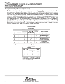 浏览型号MAX3221CDBR的Datasheet PDF文件第2页