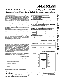 浏览型号MAX3237CAI的Datasheet PDF文件第1页