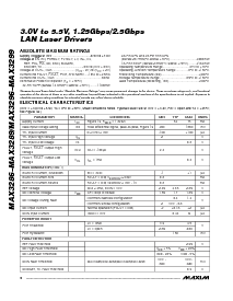 浏览型号MAX3297CUE的Datasheet PDF文件第2页