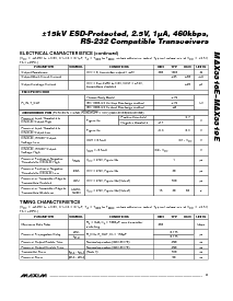 浏览型号MAX3316EUP的Datasheet PDF文件第3页