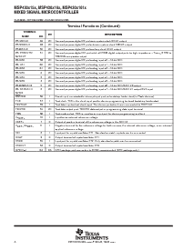 浏览型号MSP430F168IPM的Datasheet PDF文件第8页