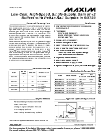 浏览型号MAX4019ESD的Datasheet PDF文件第1页