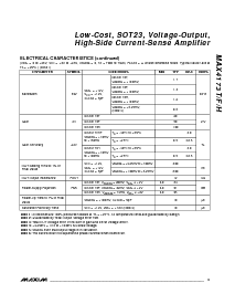 浏览型号MAX4173FESA的Datasheet PDF文件第3页