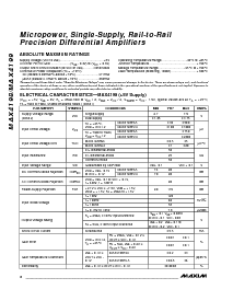 浏览型号MAX4198ESA的Datasheet PDF文件第2页