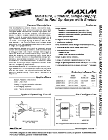 浏览型号MAX4213ESA的Datasheet PDF文件第1页