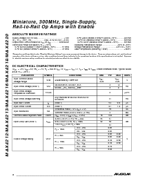 浏览型号MAX4212EUK的Datasheet PDF文件第2页