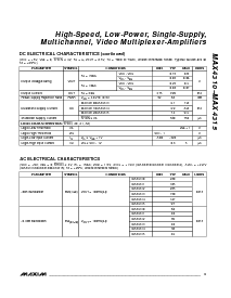 浏览型号MAX4313ESA的Datasheet PDF文件第3页