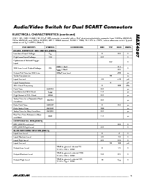 浏览型号MAX4397SCTM的Datasheet PDF文件第5页