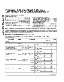 浏览型号MAX4518ESD的Datasheet PDF文件第2页