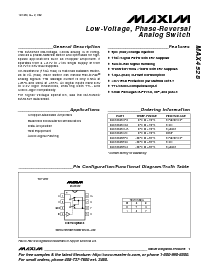 浏览型号MAX4528ESA的Datasheet PDF文件第1页