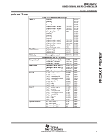 浏览型号MSP430F2131IDGV的Datasheet PDF文件第11页