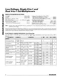 浏览型号MAX4539EAP的Datasheet PDF文件第2页