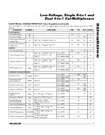 浏览型号MAX4539EAP的Datasheet PDF文件第3页