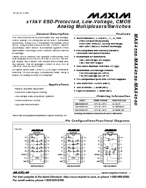 浏览型号MAX4559CPE的Datasheet PDF文件第1页