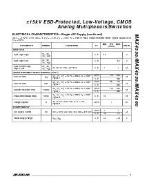 浏览型号MAX4558CSE的Datasheet PDF文件第5页