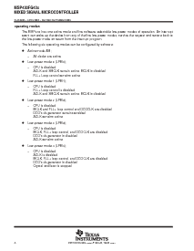 浏览型号MSP430FG438IPN的Datasheet PDF文件第8页