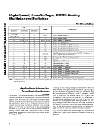 浏览型号MAX4617CUE的Datasheet PDF文件第8页