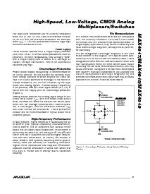 浏览型号MAX4619CSE的Datasheet PDF文件第9页