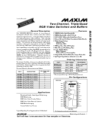 浏览型号MAX468CPE的Datasheet PDF文件第1页
