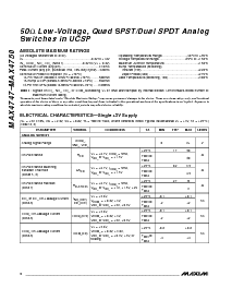 浏览型号MAX4747EBE-T的Datasheet PDF文件第2页