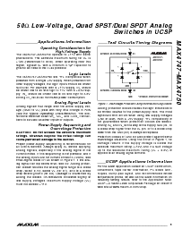 浏览型号MAX4747EBE-T的Datasheet PDF文件第9页