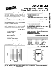 浏览型号MAX496CSE的Datasheet PDF文件第1页