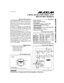 浏览型号MAX517BESA的Datasheet PDF文件第1页