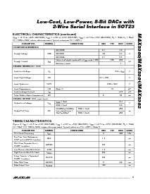 浏览型号MAX5381LEUK的Datasheet PDF文件第3页