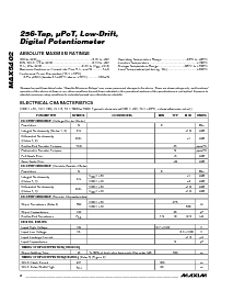 浏览型号MAX5402EUA的Datasheet PDF文件第2页