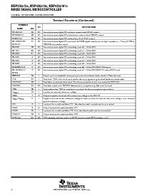 浏览型号MSP430F1610IPMR的Datasheet PDF文件第8页