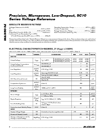 浏览型号MAX6034AEXR21-T的Datasheet PDF文件第2页