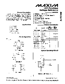 浏览型号MAX675CPA的Datasheet PDF文件第1页