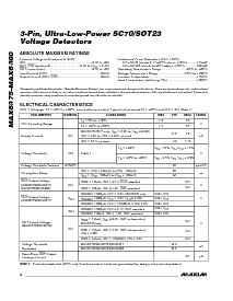 浏览型号MAX6375XR__-T的Datasheet PDF文件第2页