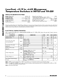 浏览型号MAX6502UKP125-T的Datasheet PDF文件第2页